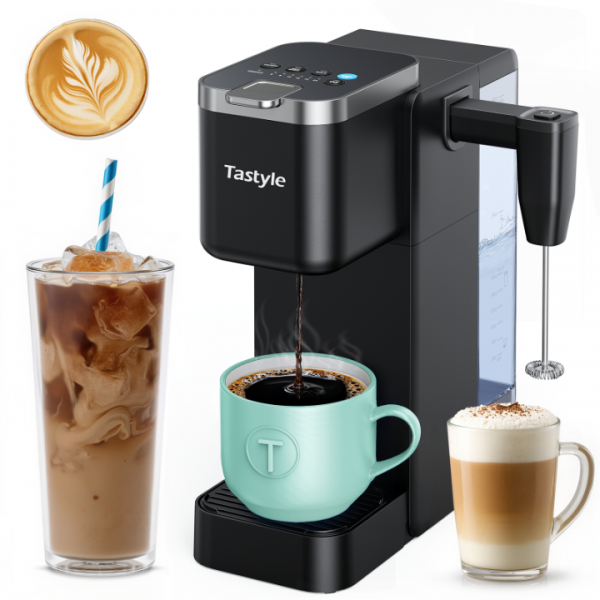 Tastyle Single Serve Coffee Maker with Detachable ...
