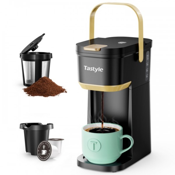 Tastyle Single Serve One Cup Coffee Maker, for K C...