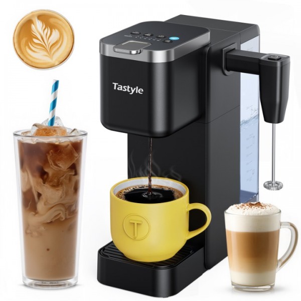 Tastyle Single Serve Coffee Maker with Detachable ...